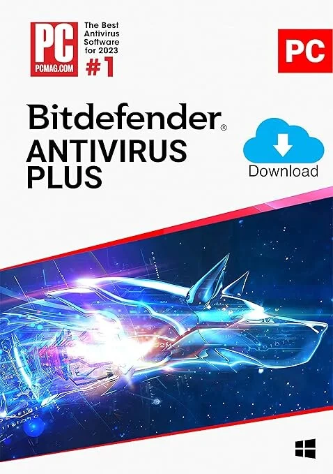 Bitdefender Antivirus Plus - 3 Devices | 1 year Subscription | PC Activation Code by email