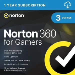 Norton 360 for Gamers 2024, Multiple layers of protection for up to 3 Devices